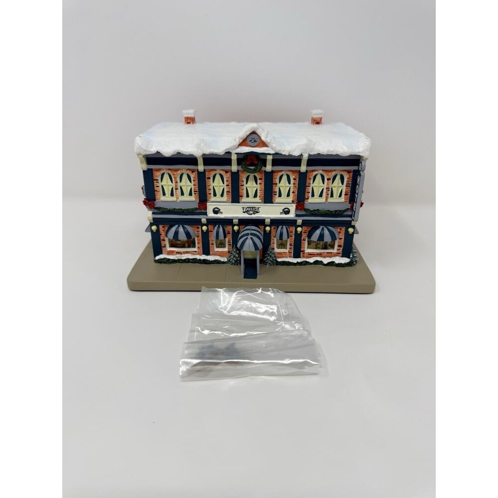 Philadelphia Eagles Hotel Hawthorne Village Christmas Building